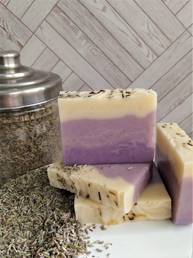 Soapluscious Lavendel Zeep - Handgemaakt - 125 gram - Biologisch