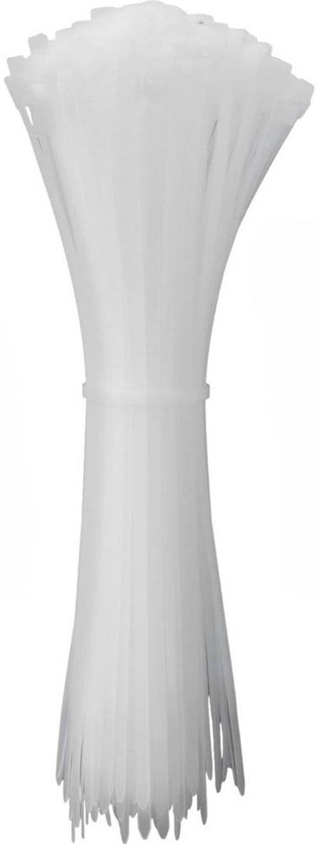 Quadrios 24CA337 24CA337 Kabelbinder 450 mm 4 mm Wit UV-gestabiliseerd 100 stuk(s)