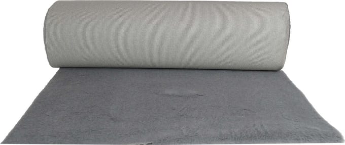 Hundos Vetbed per strekkende meter met antislip 150cm breed grijs