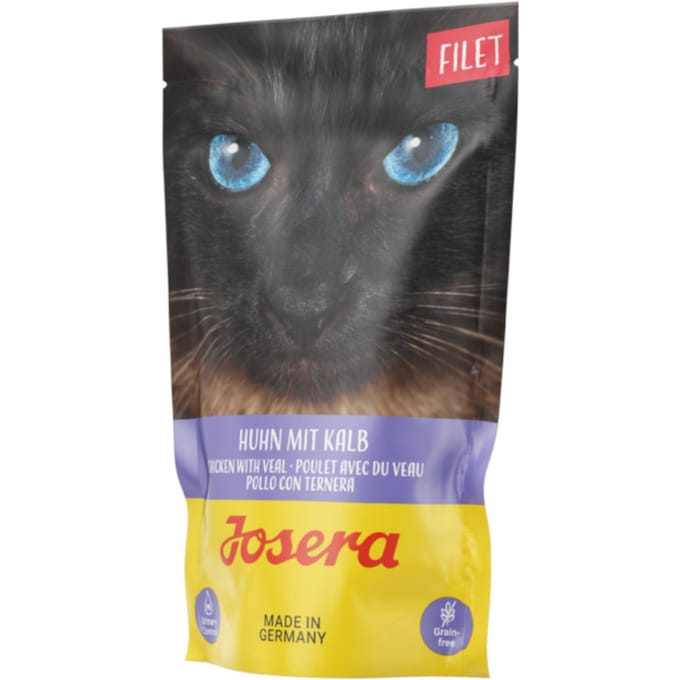 16x70g Kip met Kalf Josera Filet Kattenvoer nat