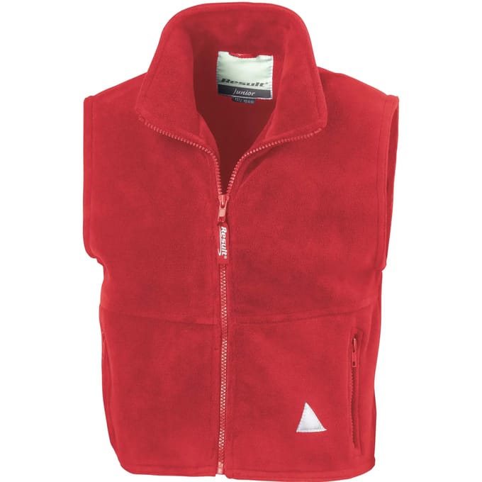 Result Junior Polartherm™ Bodywarmer RT37J - Red - M (8-10)