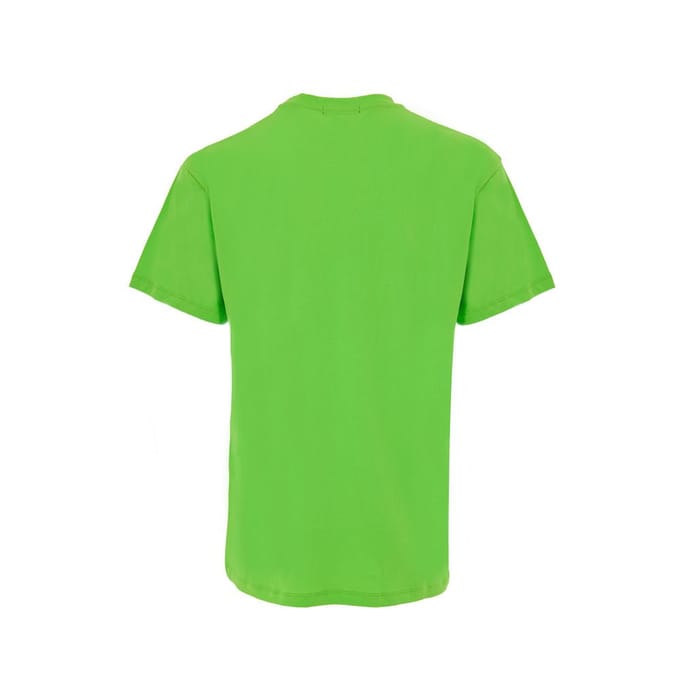 T-Shirt in Green Fluo DG Begin Dolce & Gabbana