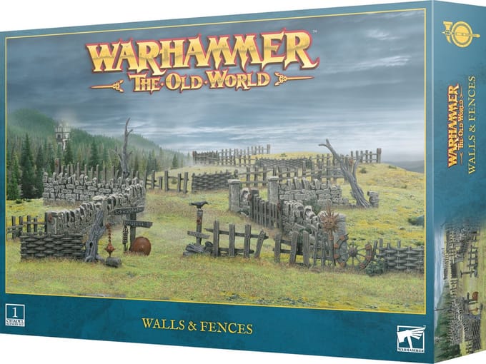 Bordspellen Games Workshop Warhammer ToW - Murs et Clotures