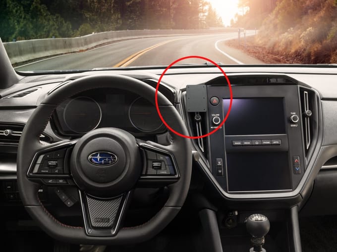 Autohouder - Brodit Proclip Subaru WRX 22- Center mount