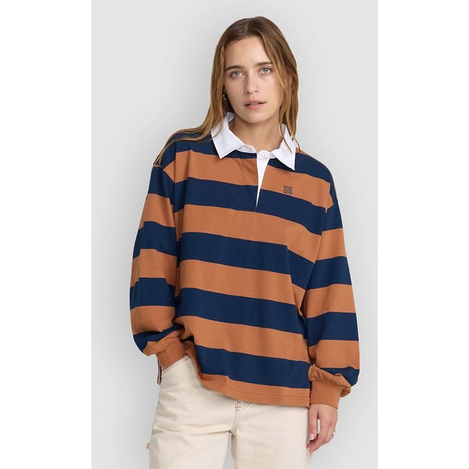 RVCA Academy Rugby Sweater zwart