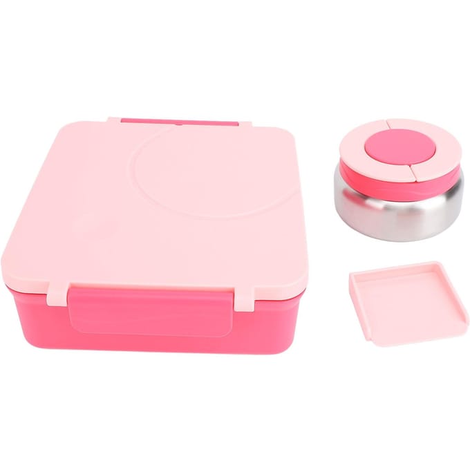 Boîte à déjeuner avec poignée scellée à plusieurs compartiments lavable au lave-vaisselle conteneur pour L