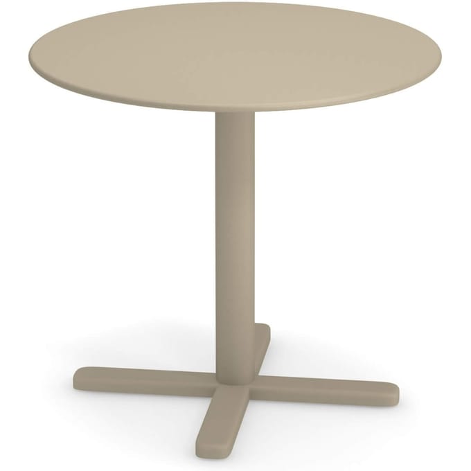 Emu Darwin tafel rond - taupe - Ø 80