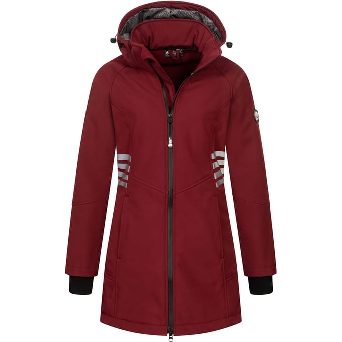 Arctic Seven Dames Softshell Jas AS-305 – Lang, Waterafstotend, Reflecterend