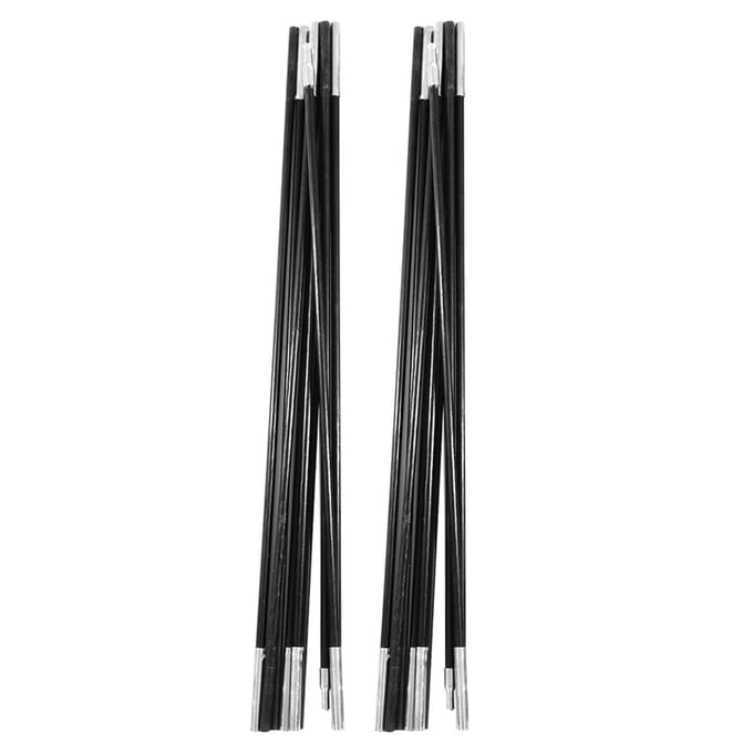 4.9M Glasvezel Camping Tentstokken Buiten Steunstokken Luifel Frames Kit wit