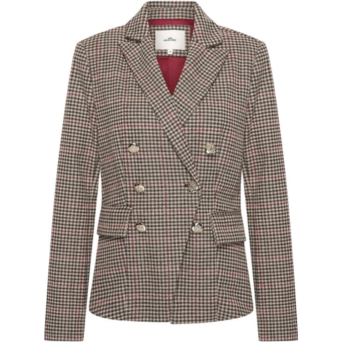 Hv Society - Blazer - Burgundy - M (38)