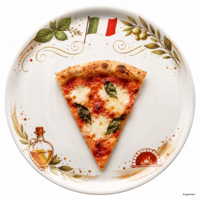 Pizzateller KATJA Ø31,5cm aus Porzellan – 165308