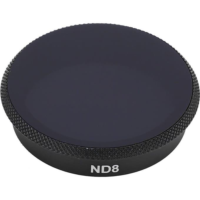 Filtre d'objectif ND8 en verre optique Revêtement multicouche Adapté pour caméra sport OSMO ACTION black