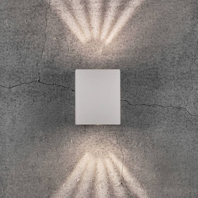Nordlux Canto kubi2 49711001 LED-buitenlamp (wand) LED 12 W Wit
