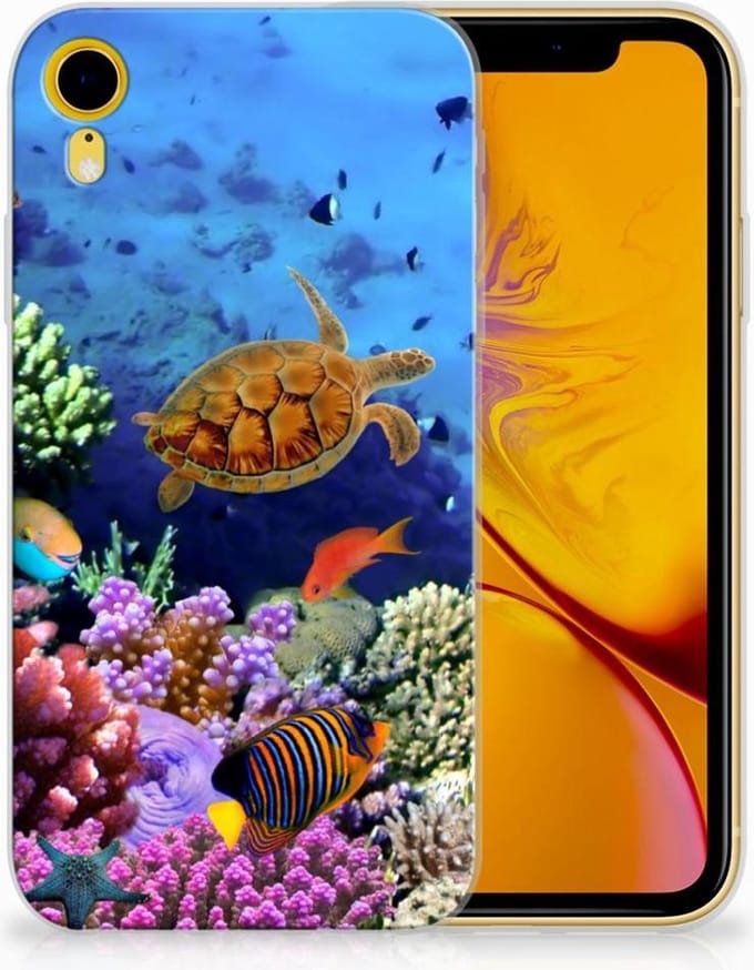 Apple iPhone Xr TPU Hoesje Vissen