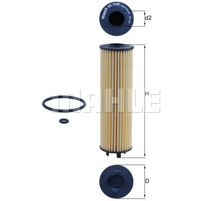 Oliefilter KNECHT OX 1340D