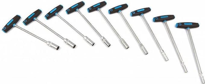 HBM 9 T-Greep Dopsleutel Foam inlay voor Gereedschapswagen