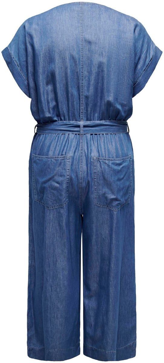ONLY CARMAKOMA - CARYUKA BEA S/S BELT CULOTTE JUMPSUIT - Dames - Pakken