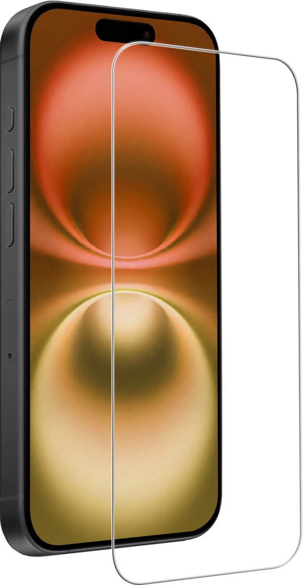 Screenprotector - Geschikt voor Apple iPhone 16 Plus - Volledige Dekking - Gehard Glas - Beschermglas - Tempered Glass - Screen Protector