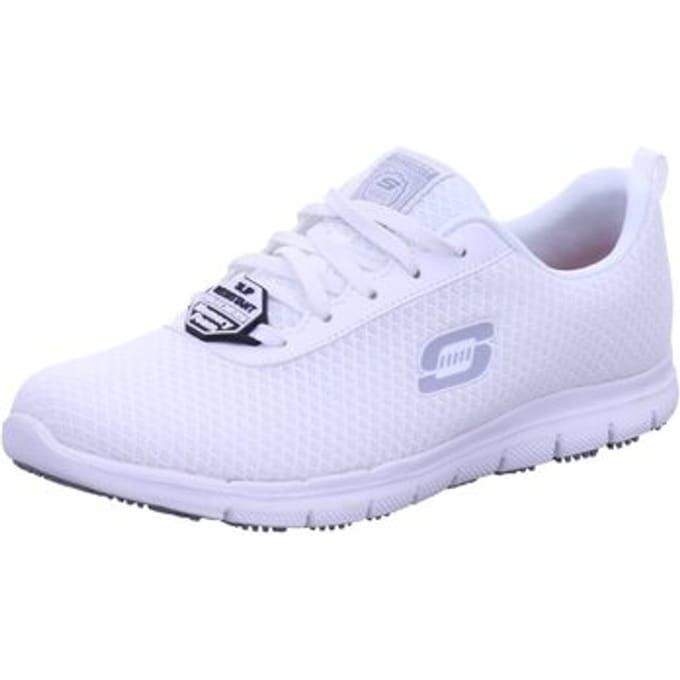 Skechers Work Ghenter Bronaugh sneakers wit