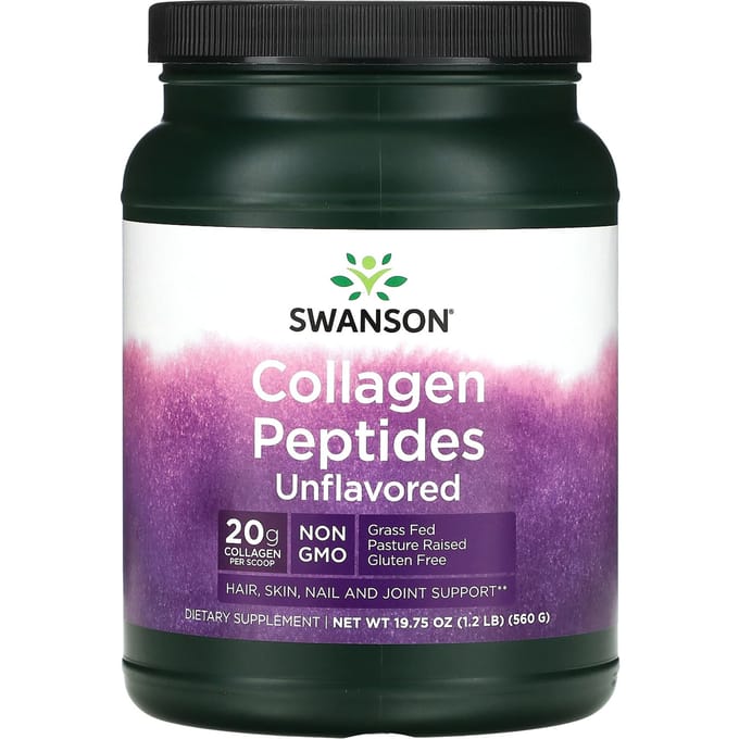 Peptides de Collagène, Non Aromatisé, 560G (1.2lb)