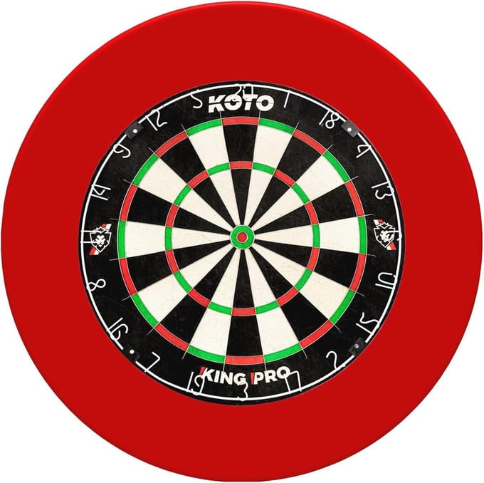 Professioneel Dartbord met Ronde Surround en Complete Dartset