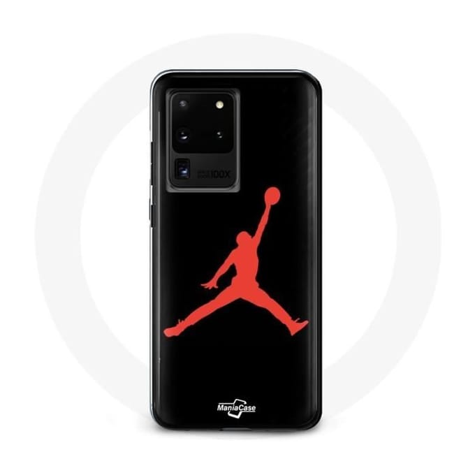 Coque - Air Jordan - Samsung Galaxy S20 Ultra - Rouge - Rigide - Protection rouge