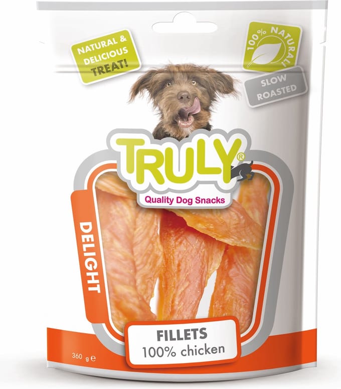 Truly - Chicken Filet 360g - Hondensnack - Value Pack