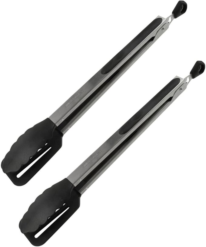 Set van 2 Keukentangen met dubbele uiteinden 35 cm Fackelmann Penderie
