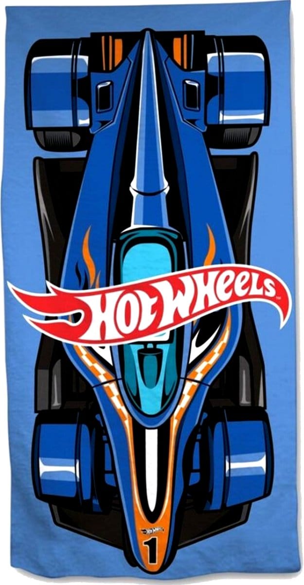 strandlaken Hot Wheels 140 x 70 cm polyester