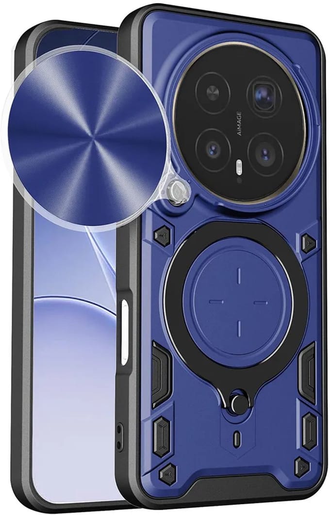 Hoesje geschikt voor HONOR Magic8 Pro - Techsuit CamGuard Pro Back Cover - Blauw