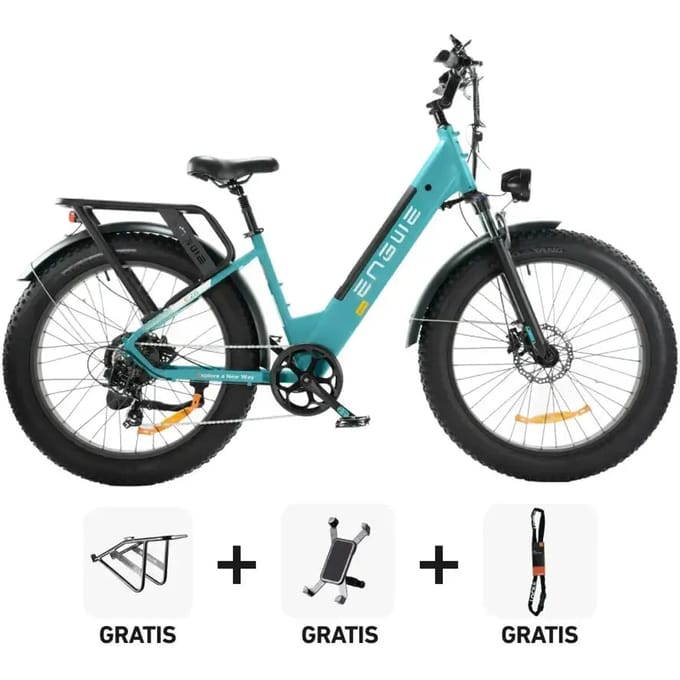 Combi-Deal! | ENGWE E26 - Lage Instap - Blauw
