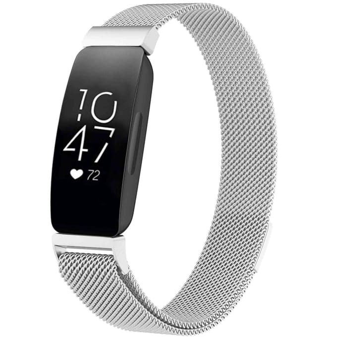 imoshion Milanees magnetisch bandje voor de Fitbit Inspire - Maat S - Zilver