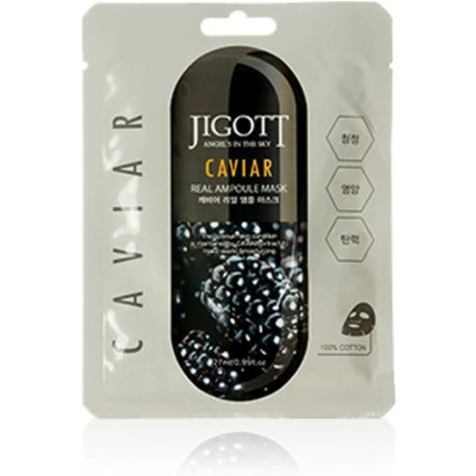 Jigott - Real Ampoule Mask Caviar - 1stuk
