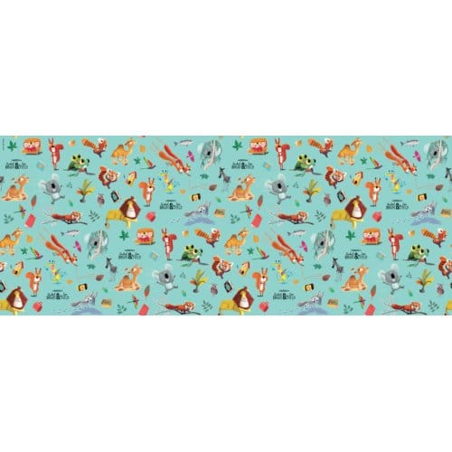 Cadeaupapier De Wereld Van Bright & Field (50 Cm. X 100 Meter)