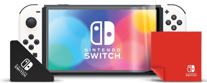 PDP Screen Protector Kit for Nintendo Switch + Switch OLED - Miscellaneous Accessoires voor spelconsole - Nintendo Switch