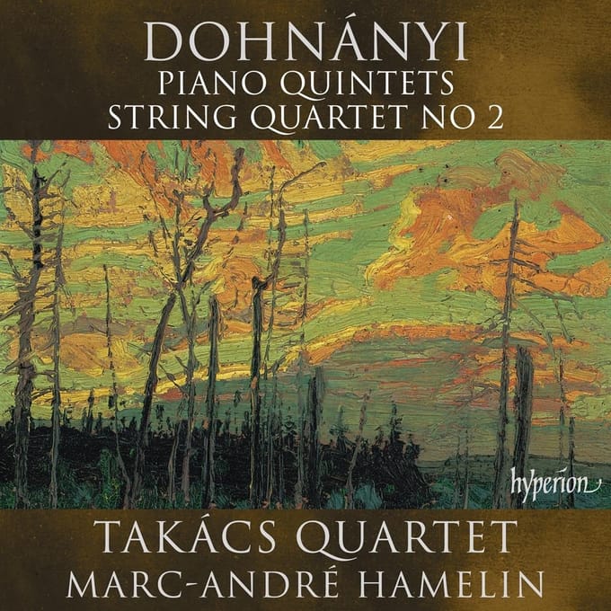 Takacs Quartet Marc-Andre Hamelin - Piano Quintets (CD)