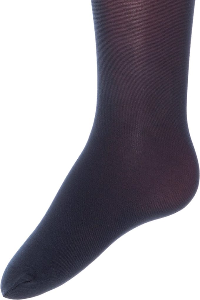 Dikke kinderpanty 80 DEN effen Donkerblauw- 80/92