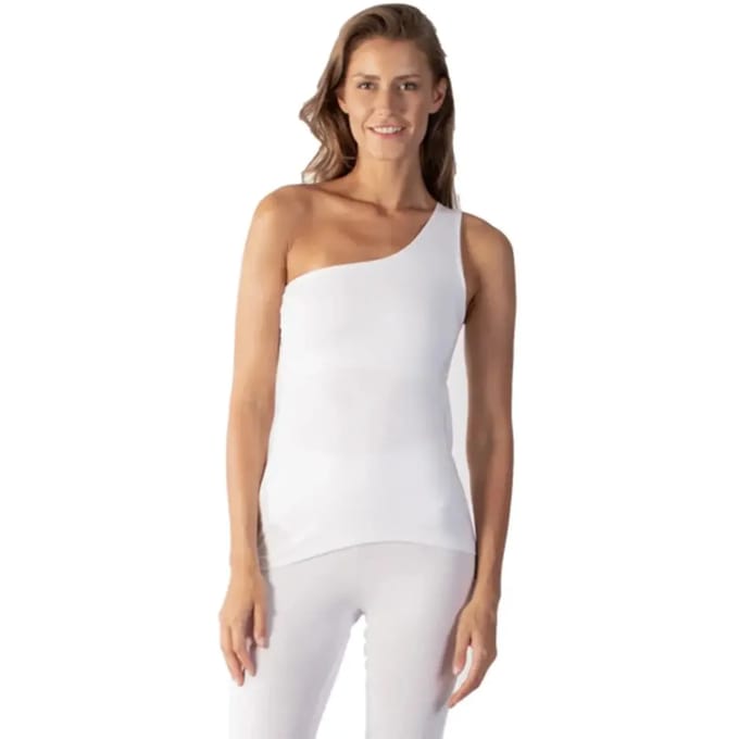 Asymmetrische tanktop voor dames Yogaessential Shakti