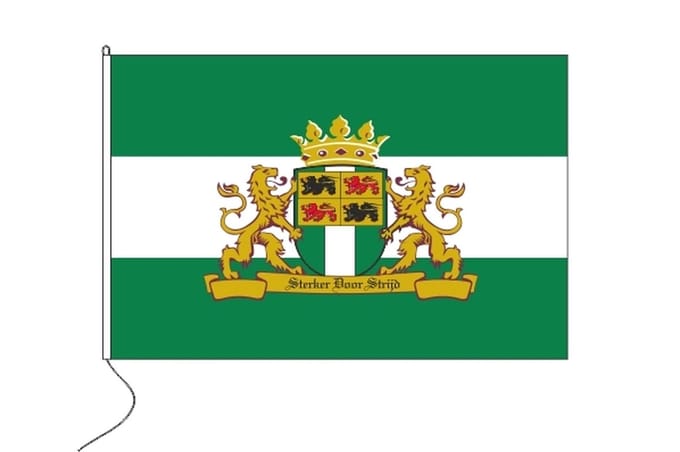 Vlag Rotterdam Sterker door Strijd 200x300cm