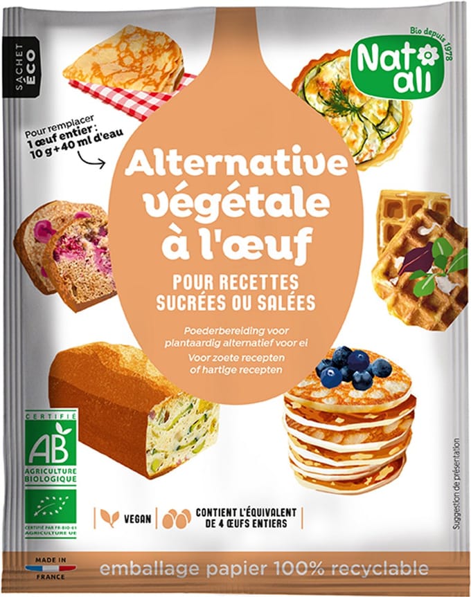 Nat-Ali Biologische Ei Vervanger 40GR