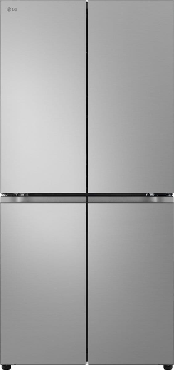 LG GMB860PYDE amerikaanse koelkast Vrijstaand 530 l E Zilver
