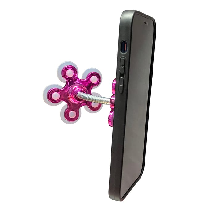 Wonky Monkey Telefoonhouder Roze