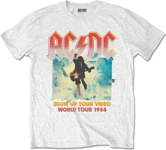 AC/DC Heren Tshirt -XL- Blow Up Your Video Wit