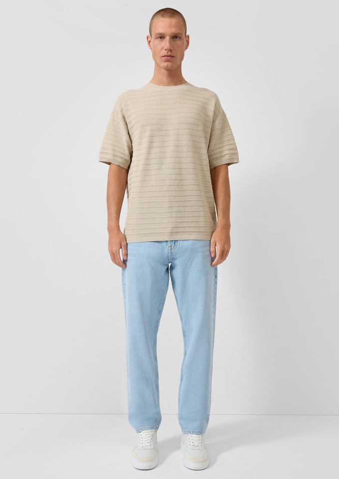 QS - male - Denim Pete / Regular Fit / Mid Rise / Rechte Pijp