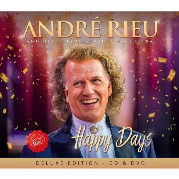 André Rieu & Johann Strauss Orchestra - Strauss: Happy Days (CD | DVD) (Deluxe Edition)