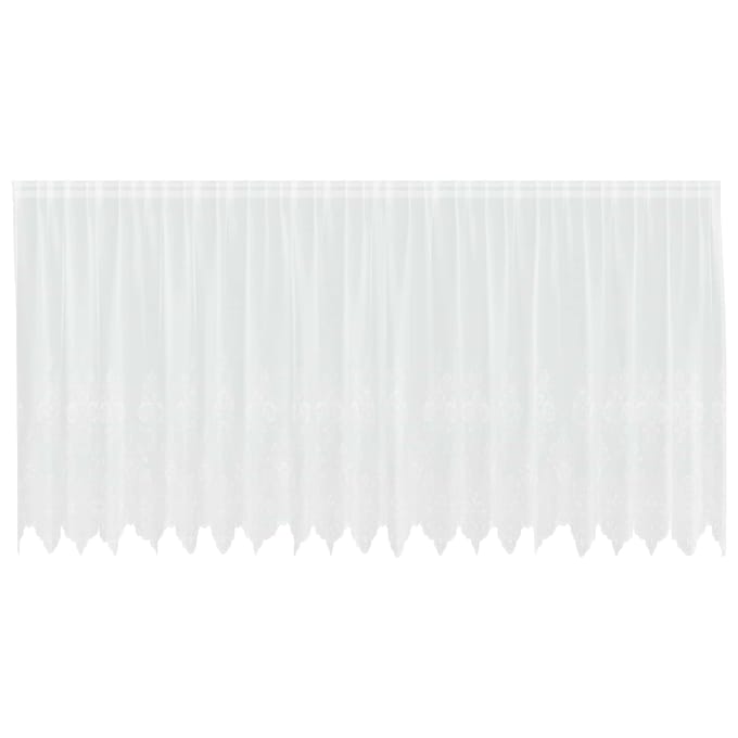 vidaXL Kantgordijn Wit 180 x 500 cm Polyester