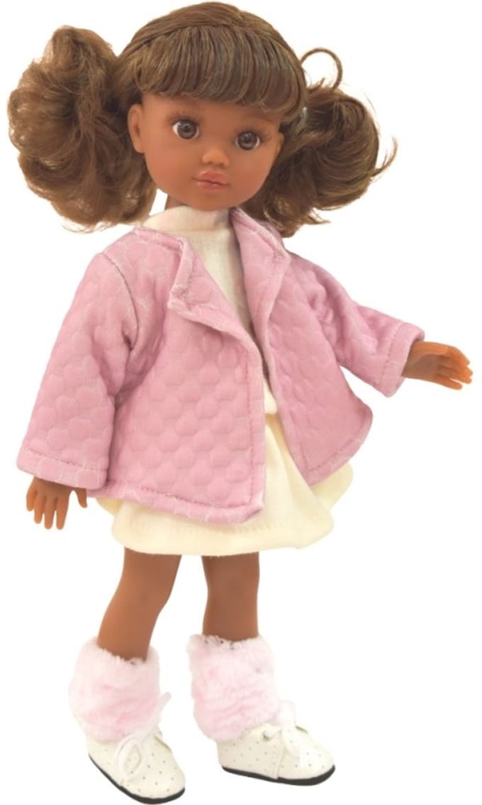 Paola Reina pop Amigas Kim bruin haar speelgoedpop 32 cm.