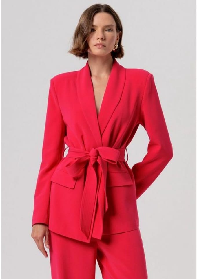 V-hals jacket kers vrouw