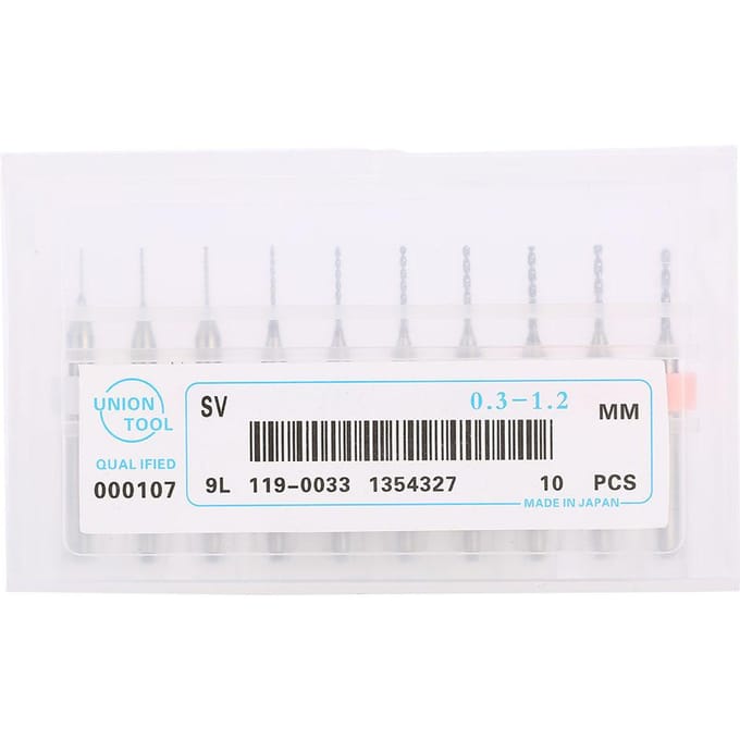 10 stuks 0.3-1.2mm Mini Boortjes van Wolframstaal Kit voor PCB Printplaat