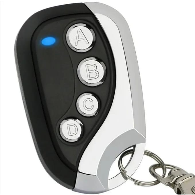 433mhz Klonen Afstandsbediening Kopiëren Duplicator 433.92mhz RF Draadloze Afstandsbediening voor Elektrische Garagepoort Poort Auto Huis black